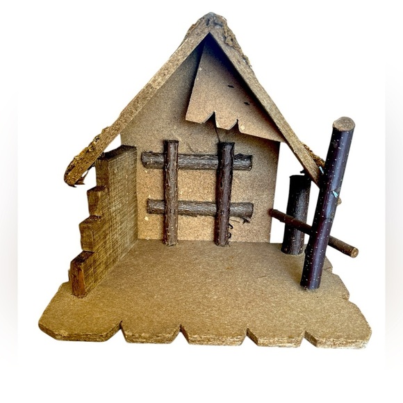 Fontanini Collectible Creche Nativity Stable Only - Set 54051 - Picture 1 of 10